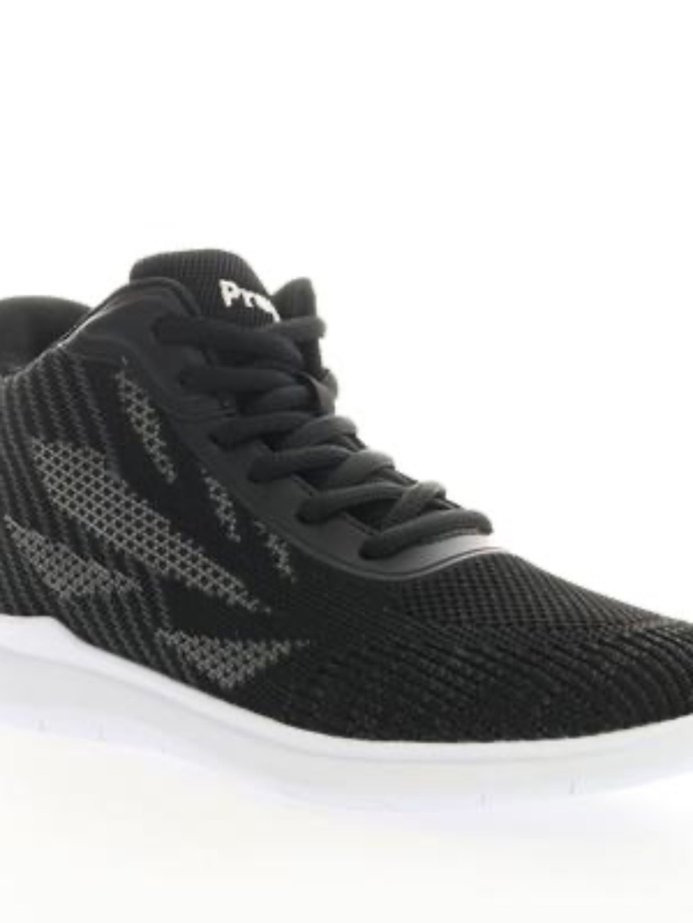 Wide Width Women's Travelbound Hi Sneaker by Propet in Black